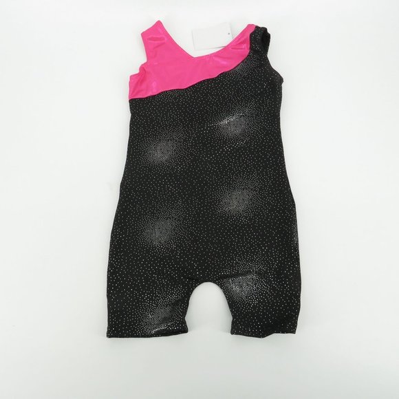 Fashion Girls Black Pink Blue 1 Piece Short Outfit Size 140 (8-10) NWT - Picture 3 of 3